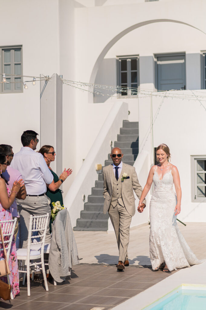Thermes Villas Santorini Wedding