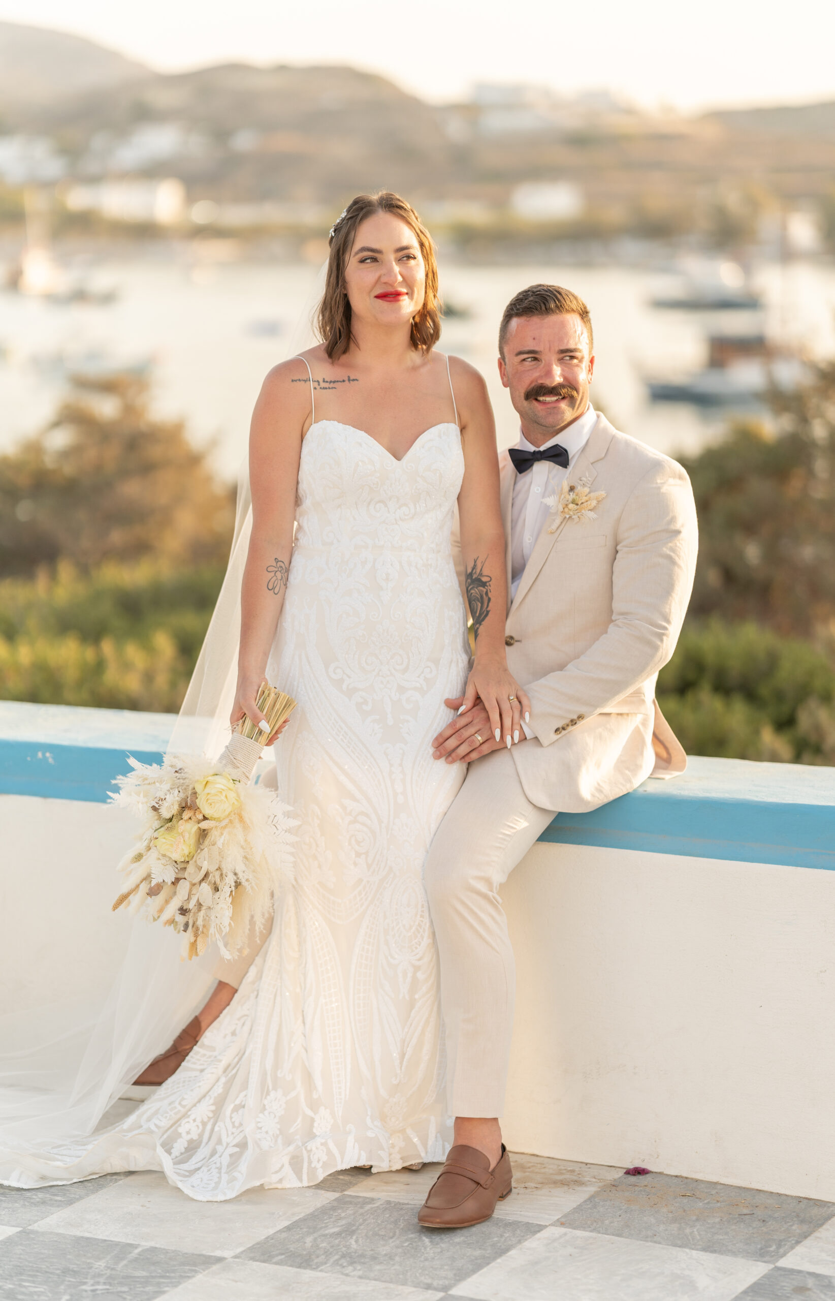 Milos Island Engagement
